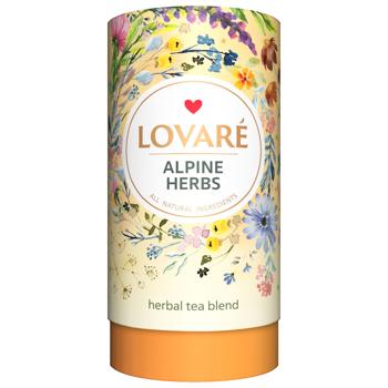 Чай травяной Lovare Альпийские травы 80г - купить, цены на Идеал - фото 1