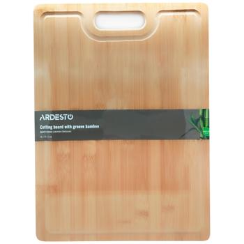 Дошка кухонна Ardesto Midori AR1440BA бамбук 40*28*1,5см - купити, ціни на - фото 4