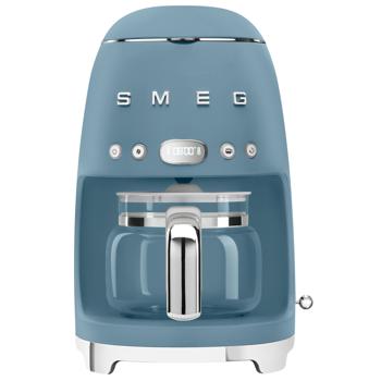 Smeg Matte Drip Coffee Maker Blue Storm