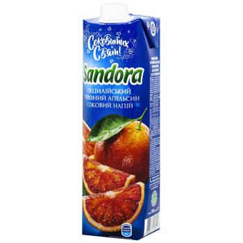 Sandora Sicilian Red Orange Juice Drink 0.95l - buy, prices for COSMOS - photo 2