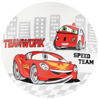 Limited Edition Cars Kid's Dinner Plate 18cm - buy, prices for Auchan - photo 2