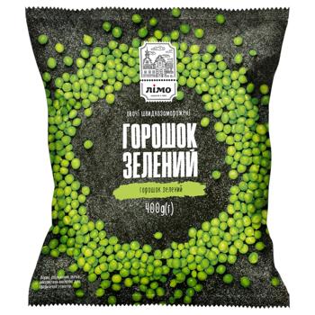 Горошек зеленый Лимо замороженный 400г - купить, цены на Торба - фото 1