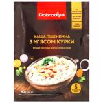 Dobrodiya Wheat Porridge with Chicken 40g