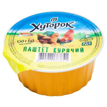 Паштет Хуторок курячий 130г - купити, ціни на ЕКО Маркет - фото 1