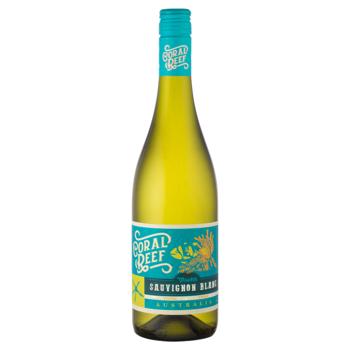 Вино Coral Reef Sauvignon Blanc біле сухе 12,5% 0,75л - купити, ціни на AlcoHub - фото 1