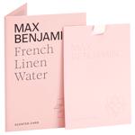 Max Benjamin French Linen Water Scented Card Air Freshener