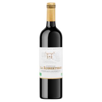 Chateau La Roberterie Bordeaux Superieur AOP Dry Red Wine 14% 0.75l