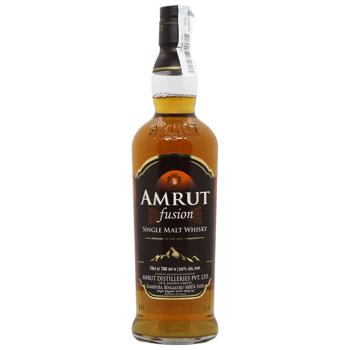 Amrut Fusion Whisky 50% 0.7l - buy, prices for MegaMarket - photo 1