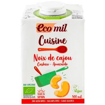 Сливки растительные Eco Mil с кешью органические 0,5л - купить, цены на - фото 2