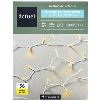 Гирлянда Actuel 180 LED 11м - купить, цены на Auchan - фото 2