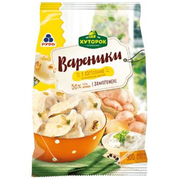 Khutorok Selianskij Frozen With Potato Vareniki 900g