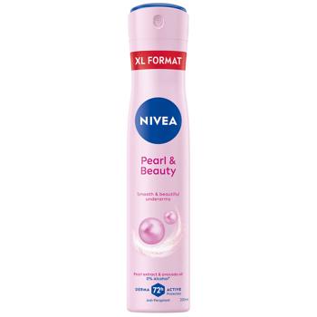 Антиперспирант аэрозольный Nivea Pearl&Beauty 200мл - купить, цены на ULTRAMARKET - фото 1