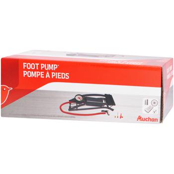 Pouce 7 Bar Foot Pump with 3 Adapters - buy, prices for Auchan - photo 2