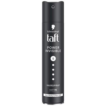 Лак для волос Taft Power Invisible 5 250мл