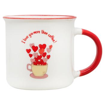 Love Porcelain Cup 350ml - buy, prices for MegaMarket - photo 1