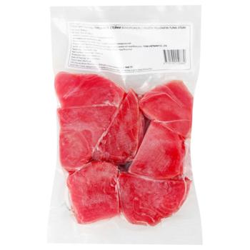 Frozen Yellowfin Tuna Fillet Steaks 500g - buy, prices for COSMOS - photo 1