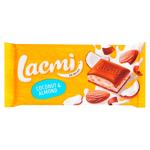 Lacmi Almond and Coconut Cream Milk Chocolate 84g