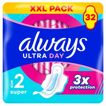 Прокладки гигиенические Always Ultra Super Quatro 32шт - купить, цены на За Раз - фото 1