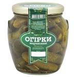 Огурцы Батальон Вкуса маринованные 550мл