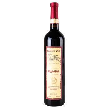 Kartuli Vazi Kindzmarauli Red Semi-sweet Wine 11% 0.75l