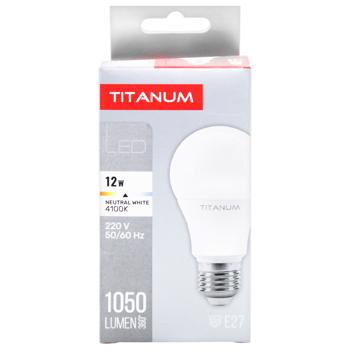 Titanum LED Lamp A60 12W E27 4100K - buy, prices for - photo 3
