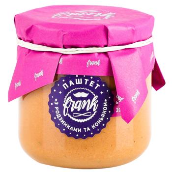 Frank with raisins and cognac pate 200g - buy, prices for MegaMarket - photo 1