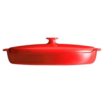 Форма Emile Henry Ovenware для запекания рыбы красная 42х25см - купить, цены на WINETIME - фото 2