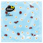 Салфетки столовые Silken Солнечный день 2-слойные 16шт 33*33см