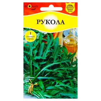 Насіння Багатий Врожай Рукола 1г - купити, ціни на КОСМОС - фото 1