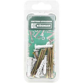 Kosman Dowel with Screw 06+450 12pcs - buy, prices for Auchan - photo 1