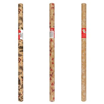 Папір подарунковий Koopman 70х200см - купити, ціни на NOVUS - фото 1