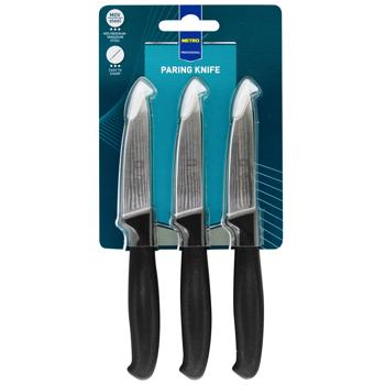 Metro Professional Paring Knife 9cm 3pcs - buy, prices for METRO - photo 1