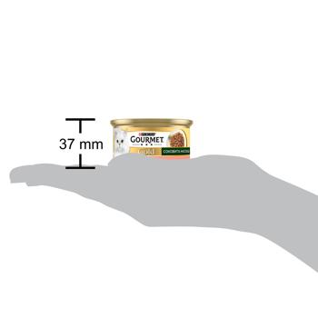Корм вологий Gourmet Gold Соковита Насолода з лососем для дорослих котів 85г - купити, ціни на КОСМОС - фото 5