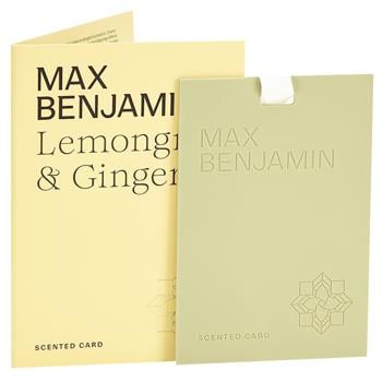 Max Benjamin Lemongrass and Ginger Scented Card Air Freshener