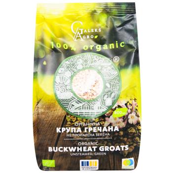 Крупа Galeks-Agro гречана зелена непропарена органічна 800г - купити, ціни на МегаМаркет - фото 3