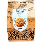 Печенье Ms.Tally рисовое с изюмом в кунжуте 200г