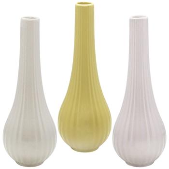 Ваза фарфоровая 20х7,5см в ассортименте - купить, цены на Auchan - фото 1