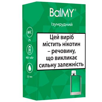 Одноразова електронна сигарета Balmy 2мл ізумрудний - купити, ціни на Grono - фото 2