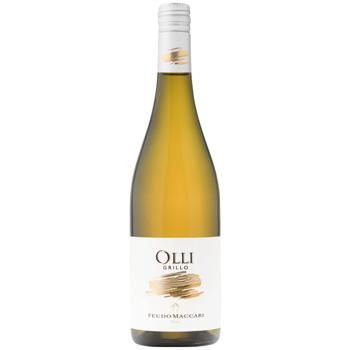 Вино Olli Grillo Sicilia белое сухое 12,5% 0,75л
