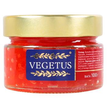 Ікра Vegetus VegeCaviar червона імітована 100г - купити, ціни на - фото 3