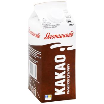 Yagotynske Cocoa Milk Drink 3.2% 750g - buy, prices for ULTRAMARKET - photo 3