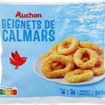 Кольца кальмаров Auchan По-римски замороженные 500г