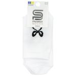 Носки Premier Socks женские классические с бантиком р.23-25 белый