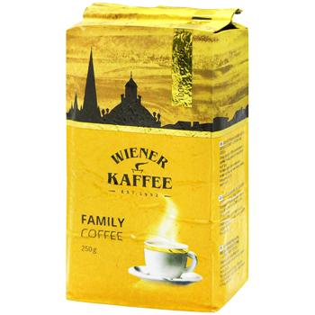 Кава мелена Віденська Кава Львівська Family Coffee 250г