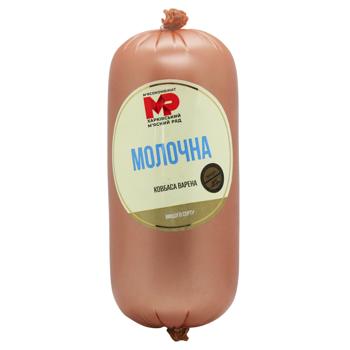 Ковбаса Харківський М'ясний Ряд Молочна варена вищий сорт - купити, ціни на Auchan - фото 1