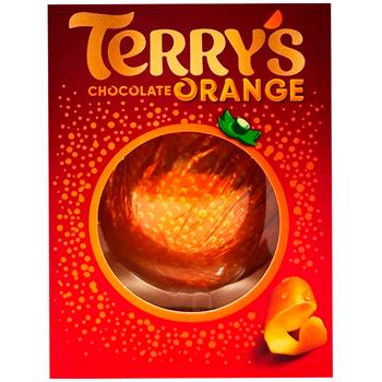 Шоколадный апельсин Terry's мята и молочный шоколад 145г - купить, цены на Cупермаркет "Харьков" - фото 2
