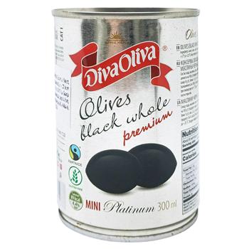 Маслины Diva Oliva Platinum Mini без косточки 300мл - купить, цены на КОСМОС - фото 2