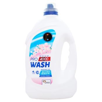 ProWash Spring Freshness Washing Gel 4kg