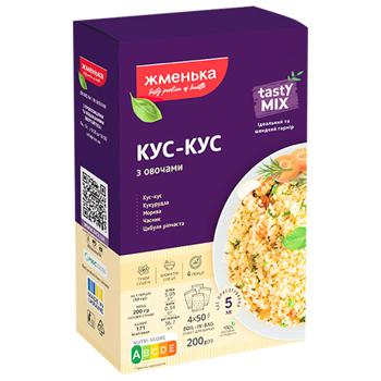 Zhmenka Couscous with Vegetables 200g - buy, prices for MegaMarket - photo 1