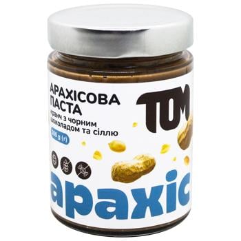 Tom Crunch Peanut Butter with Dark Chocolate and Salt 300g - buy, prices for METRO - photo 1